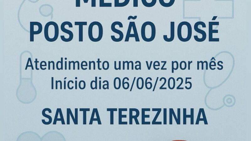 Atendimento Médico Regular Chega à Comunidade São José em Santa Terezinha