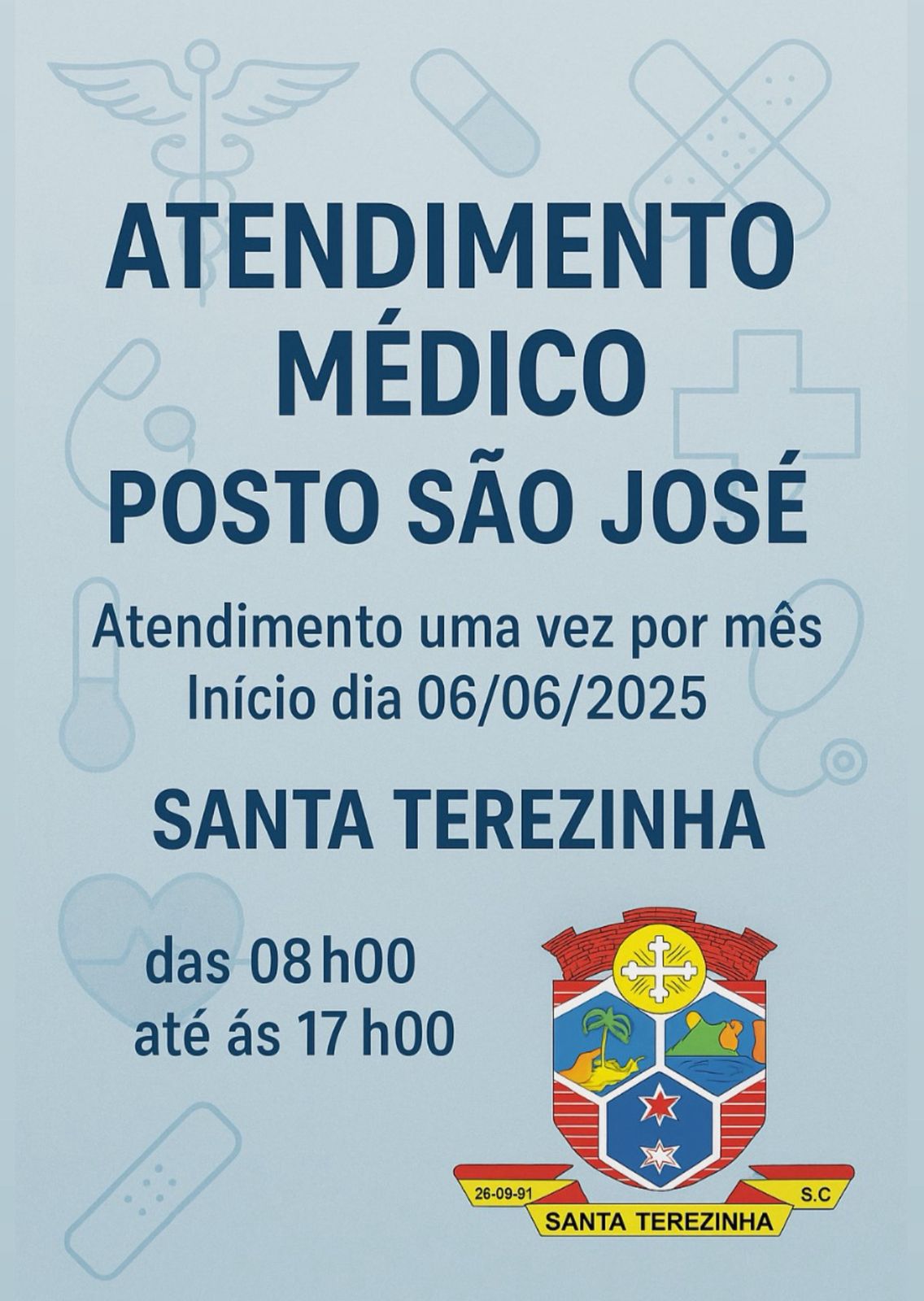 Atendimento Médico Regular Chega à Comunidade São José em Santa Terezinha