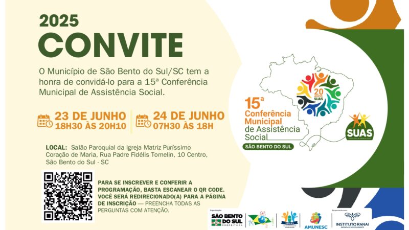Conferência Municipal de Assistência Social será realizada na próxima semana