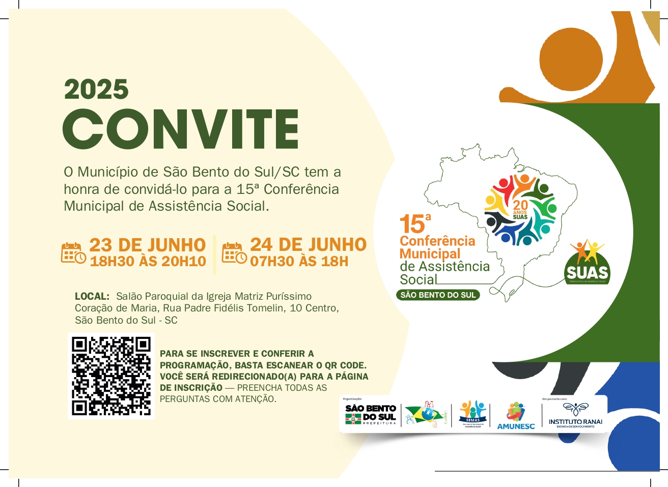 Conferência Municipal de Assistência Social será realizada na próxima semana