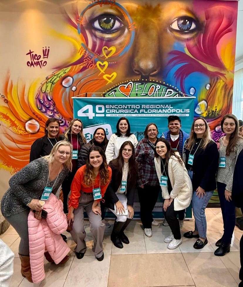 Enfermeiros de São Bento do Sul participam de encontro Estadual sobre tratamento de feridas