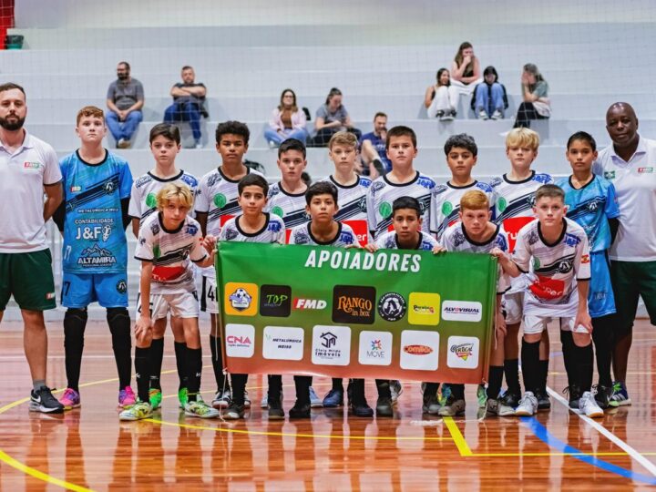 Futsal masculino Sub 13 joga hoje em Jaraguá do Sul