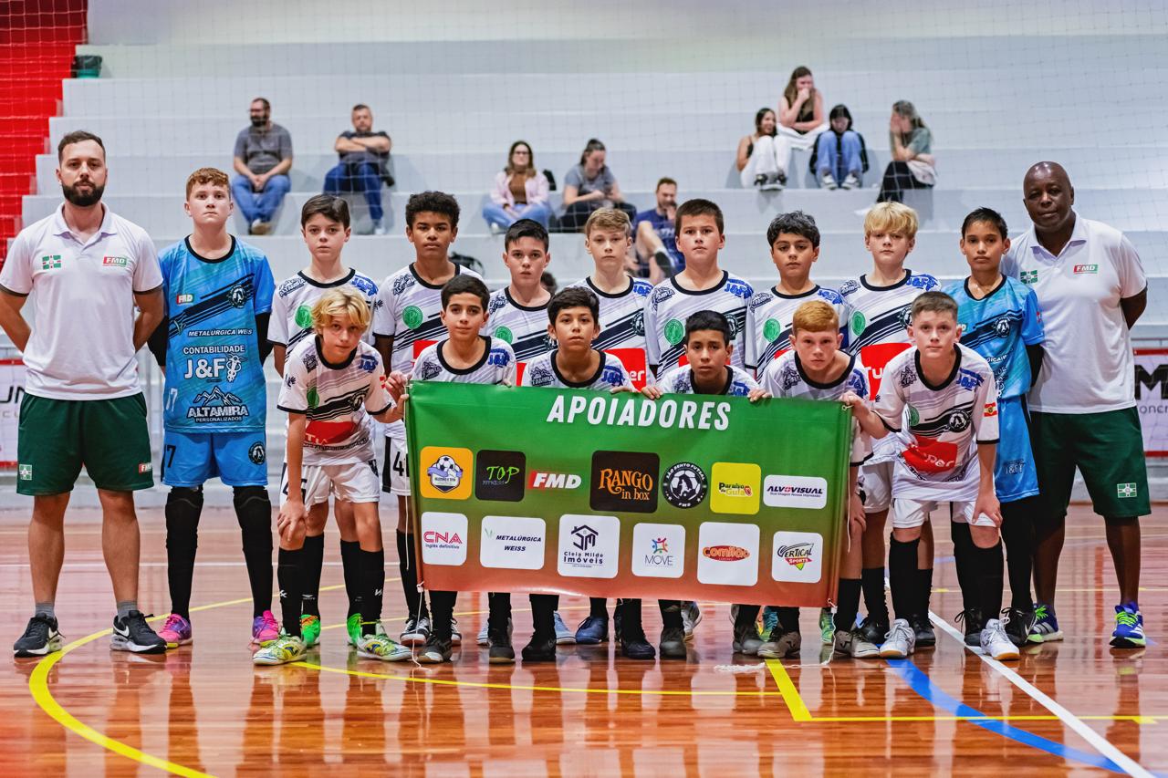 Futsal masculino Sub 13 joga hoje em Jaraguá do Sul