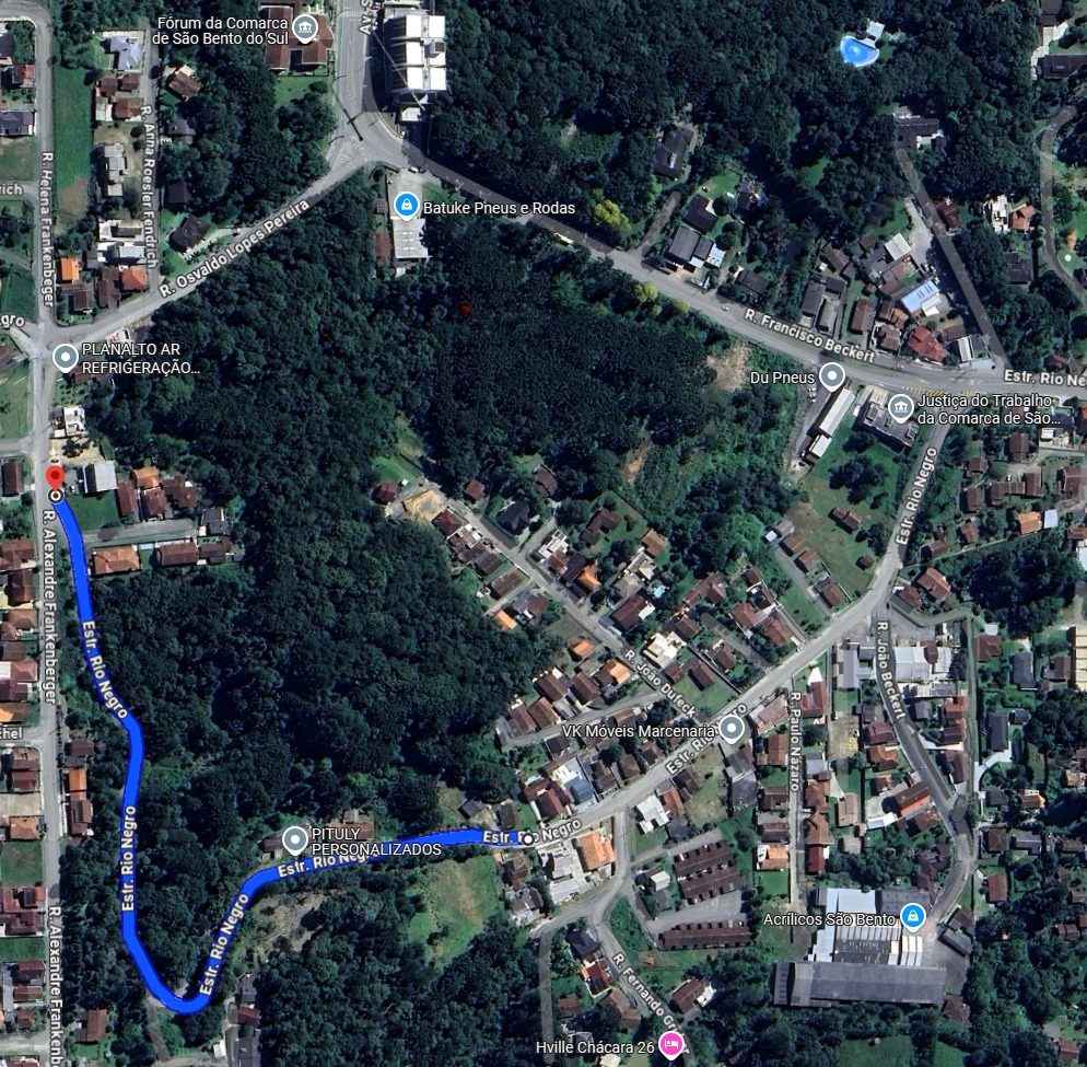 A Prefeitura de São Bento do Sul, por meio da Secretaria de Planejamento e Urbanismo informa que, a partir de amanhã, 06/06, terá início a execução da base em um trecho da Estrada Rio Negro.