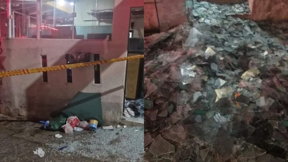 Homem de 23 anos é esmagado por placas de vidro de 500 kg em Balneário Camboriú