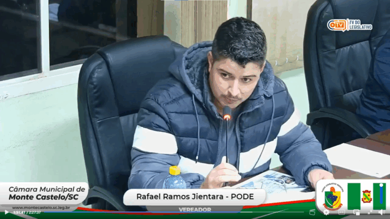 Ex-prefeito de Florianópolis consegue R$ 350 mil em emenda para Monte Castelo por solicitação do vereador Rafael Jientara