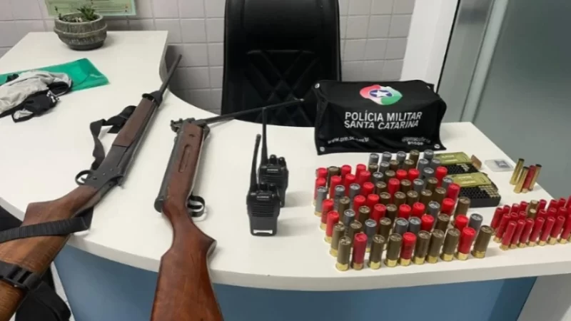 Caçadores ilegais são presos durante operação em Mafra