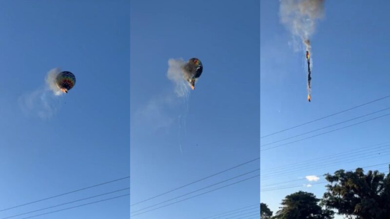 MPSC estabelece 10 dias para empresa explicar tragédia com balão que matou oito pessoas em SC