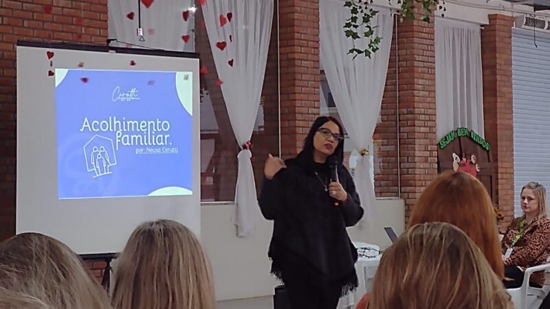 Encontro Regional de Famílias Acolhedoras em Jaraguá do Sul