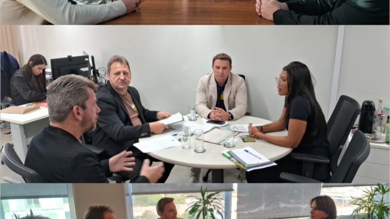 Prefeito de Monte Castelo cumpre agenda em Brasília em busca de recursos e parcerias para o município