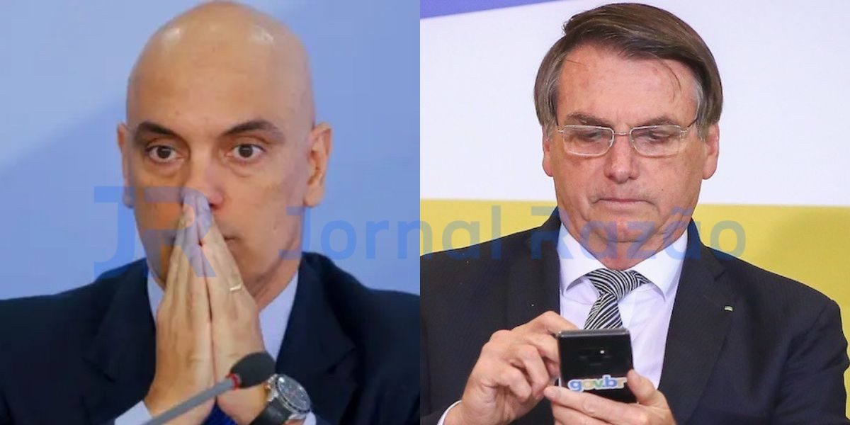 Moraes barra entrevista de Bolsonaro e avisa: se aparecer nas redes, vai preso