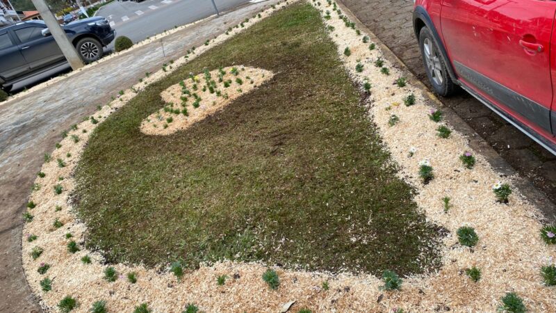 Prefeitura De Campo Alegre Revitaliza Canteiros Com Novos Jardins Na Praça Juarez da Cunha, Maurício Foitte E No Trevo De Acesso A Bateias de Baixo