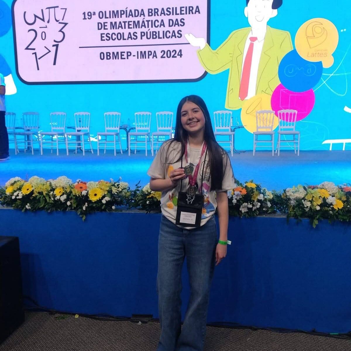 Estudante de Santa Terezinha conquista medalha de ouro na OBMEP e leva orgulho ao município