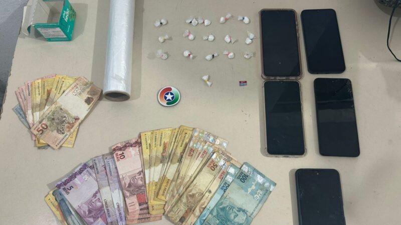 Casal é preso em flagrante por tráfico de drogas em Itapema