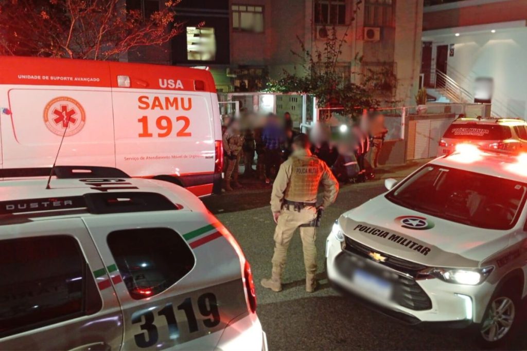 Casal é vítima de tentativa de homicídio no centro de Florianópolis