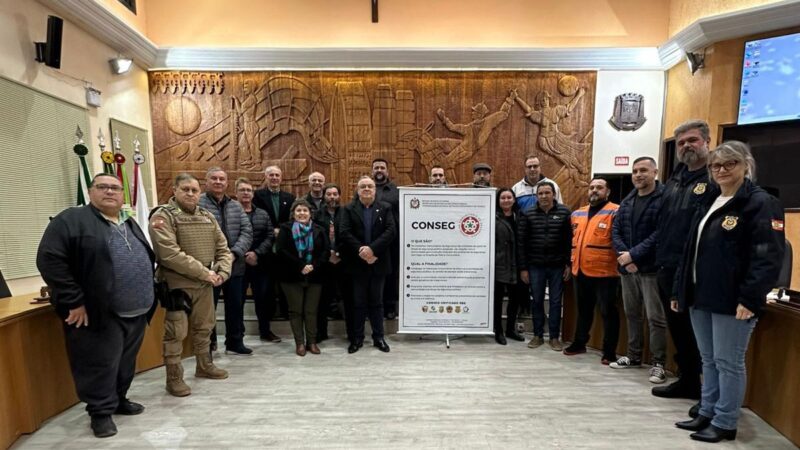 Conseg promove reunião na Câmara Municipal