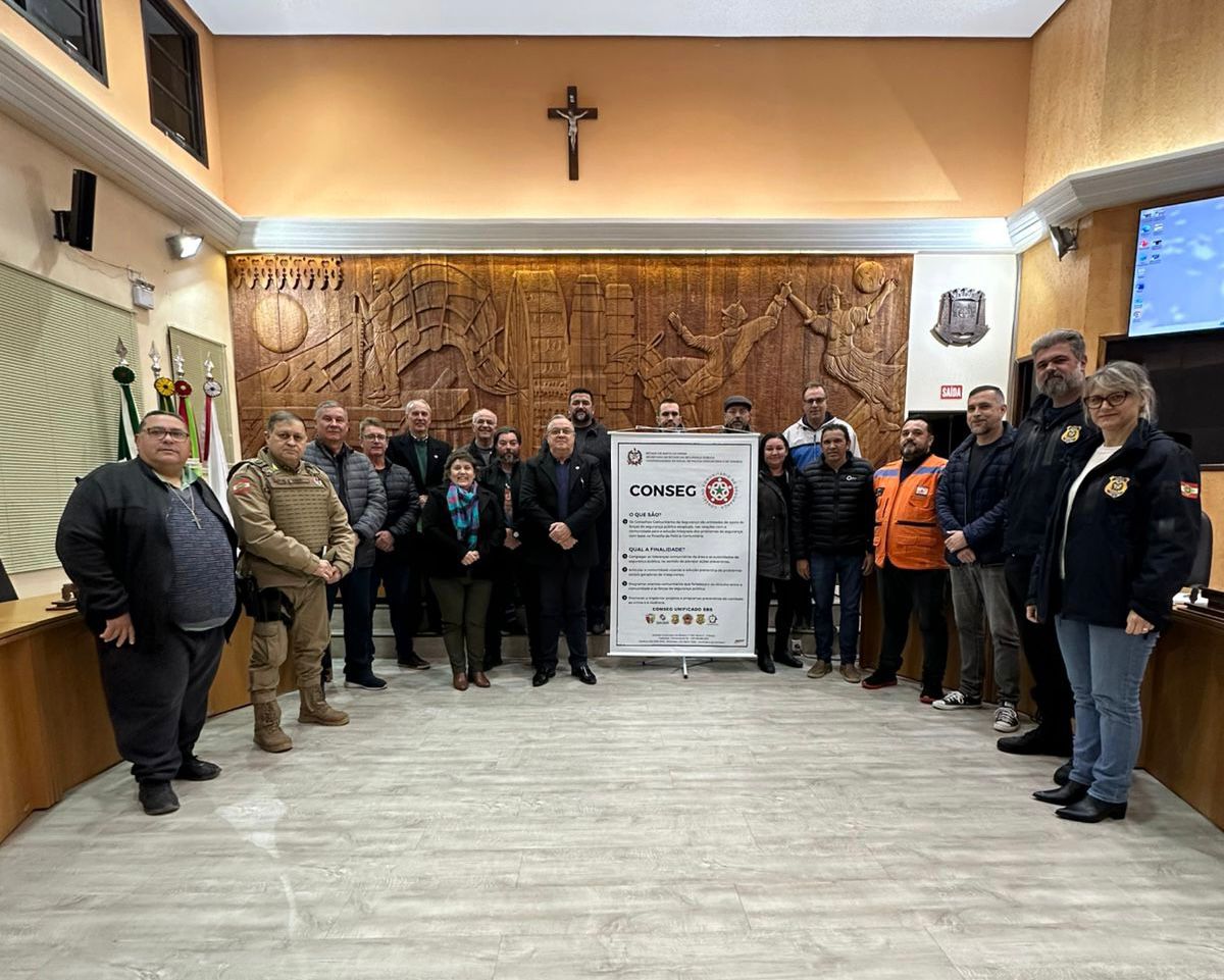 Conseg promove reunião na Câmara Municipal