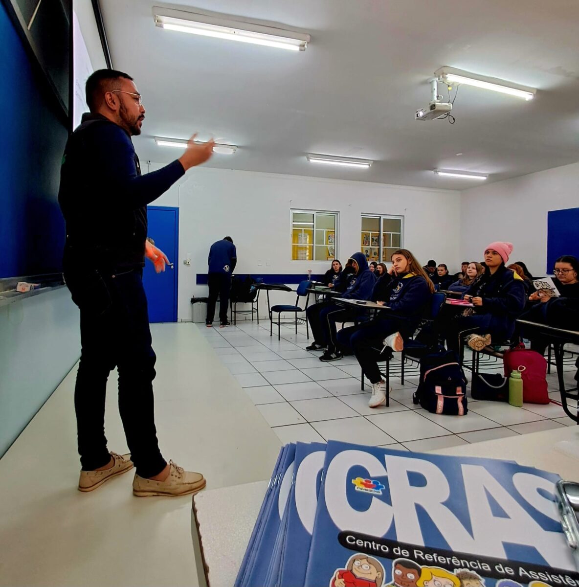 Prevenção ao Bullyng e Saúde Mental – Cras Rita Maria Dums promove palestras