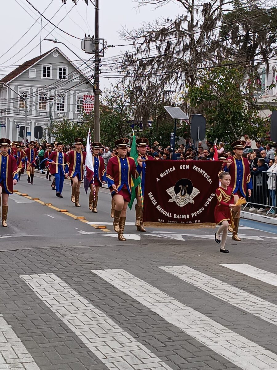 Inscrições abertas para o Desfile Cívico da Independência 2025 em São Bento do Sul