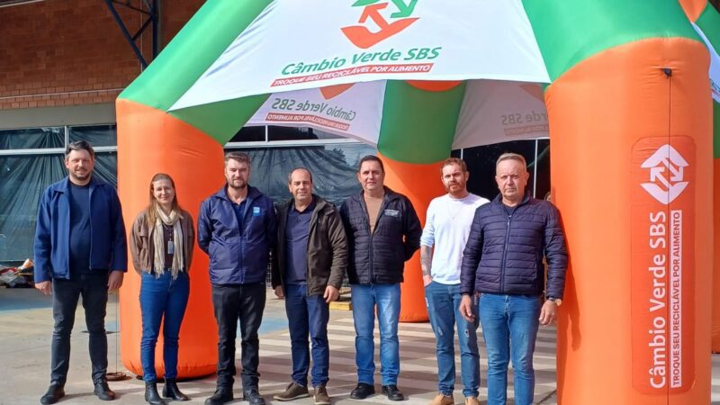 Câmbio Verde arrecada mais de 3,5 toneladas de recicláveis no bairro Cruzeiro e atrai visitantes de outros municípios