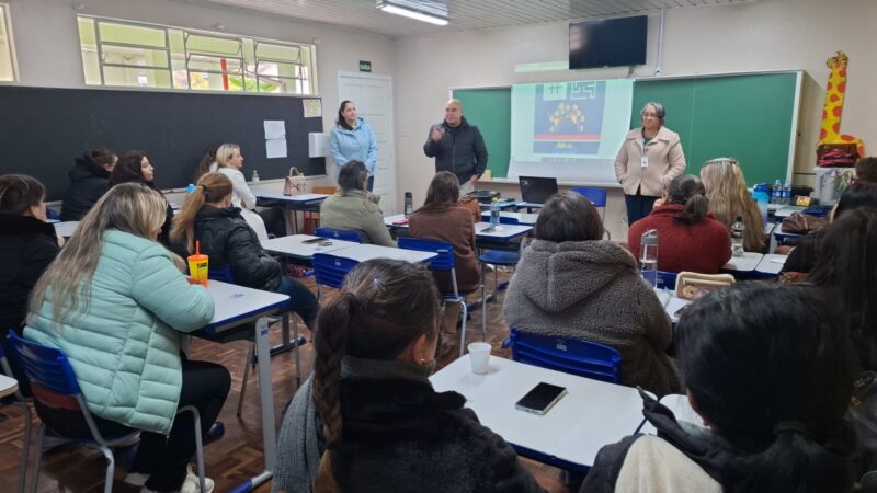 Profissionais da Educação de São Bento do Sul participam de semana intensa de formações continuadas