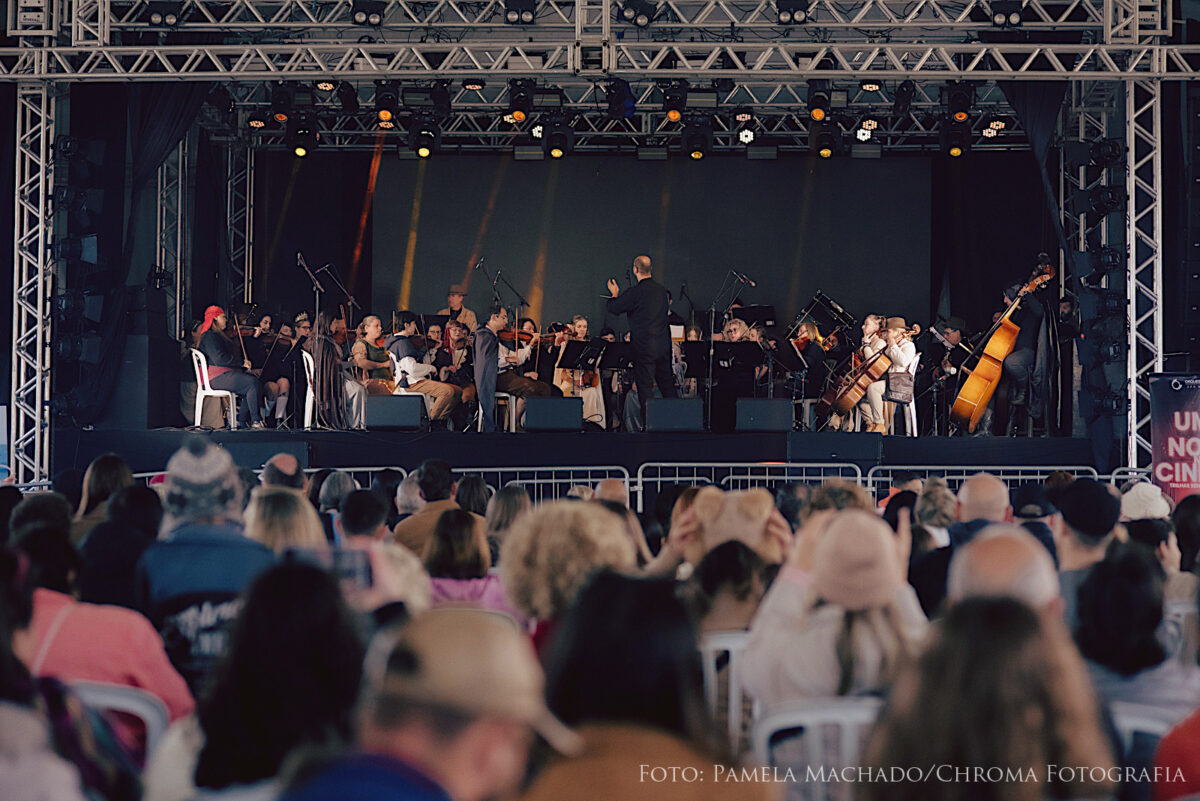 Mil pessoas prestigiam concerto da Orquestra Filarmônica em Campo Alegre