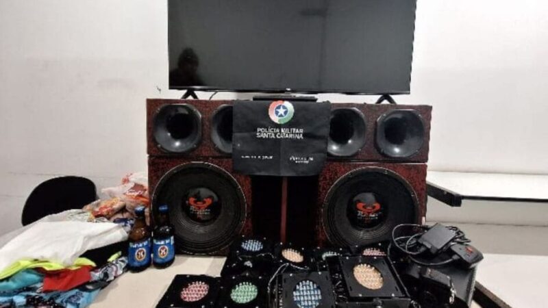Noite de furtos em série em pequena cidade de SC leva suspeito à prisão