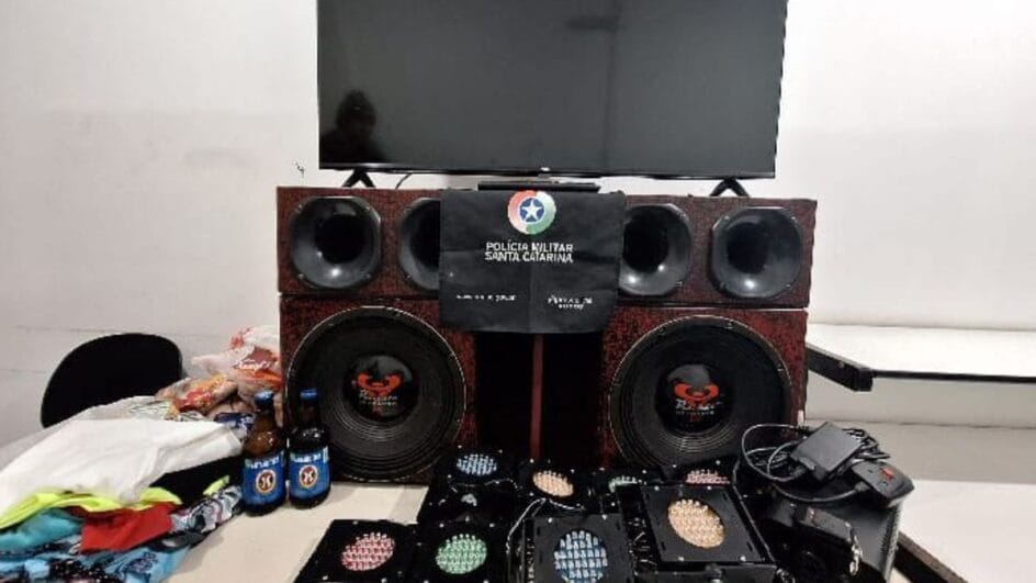 Noite de furtos em série em pequena cidade de SC leva suspeito à prisão