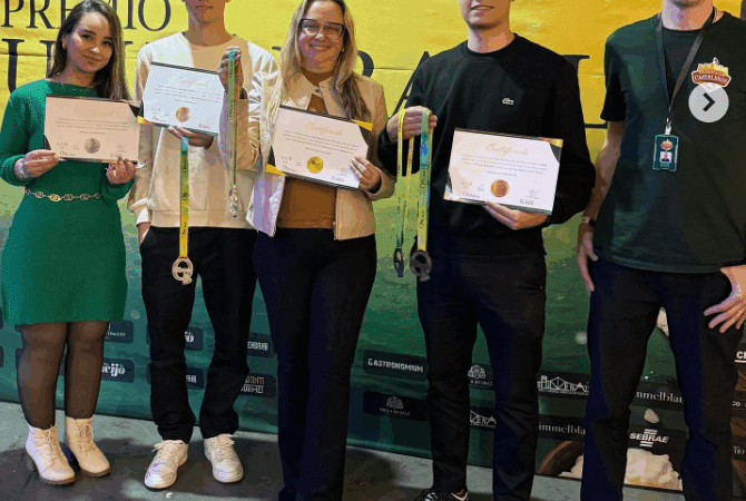 Monte Castelo comemora premiação nacional da Laticínios Castelense no VII Prêmio Queijo Brasil