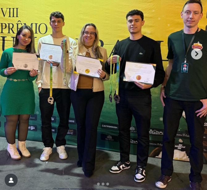 Monte Castelo comemora premiação nacional da Laticínios Castelense no VII Prêmio Queijo Brasil