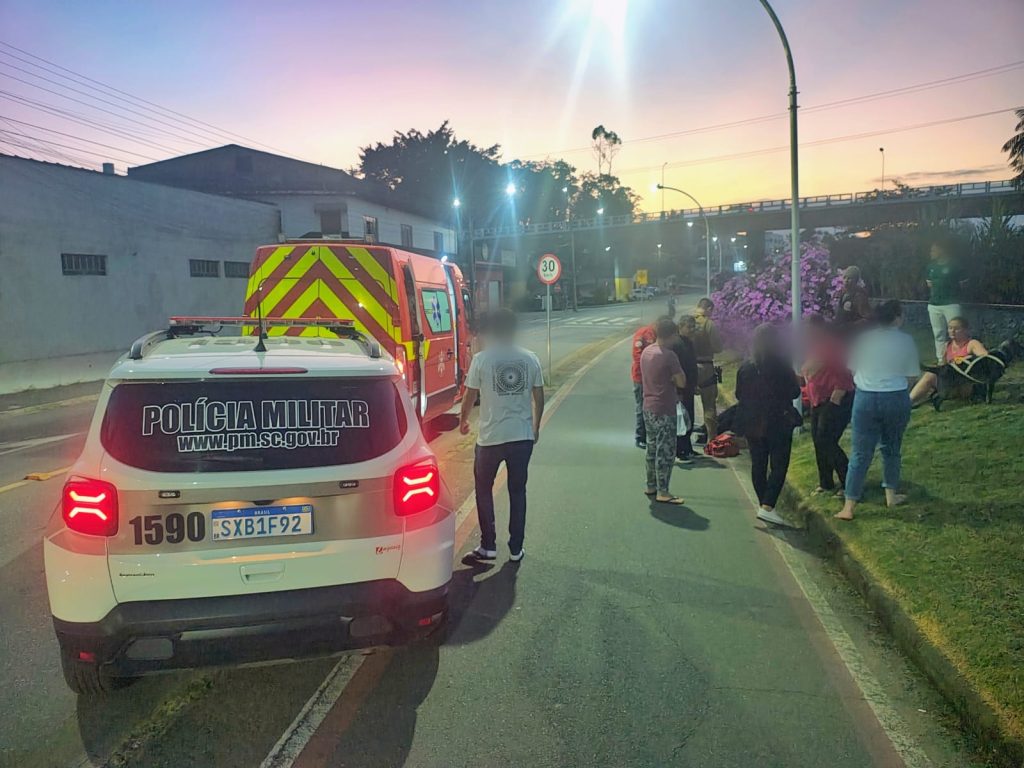 Após furtar bicicleta, homem é agredido em Jaraguá do Sul