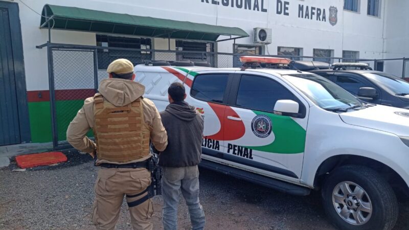 Suspeito de vários furtos é preso em Itaiópolis