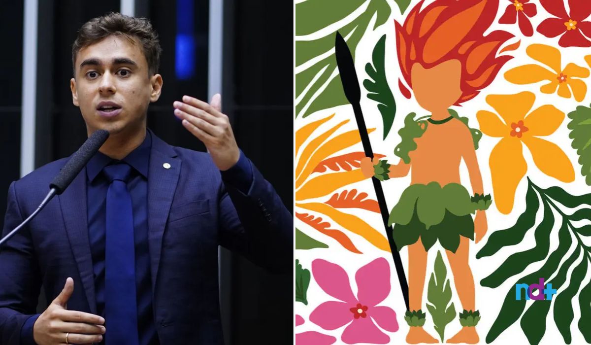 ‘Anda pra trás e pega fogo’: Nikolas Ferreira ironiza Curupira como mascote oficial da COP 30