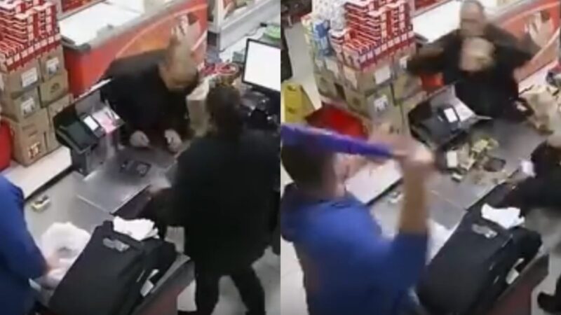 “Aqui não, vagabundo!”: atendente bota assaltante pra correr em SC