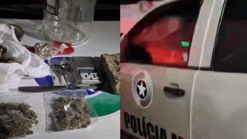 Duas ações na noite de segunda terminam com cinco presos por tráfico em Jaraguá do Sul