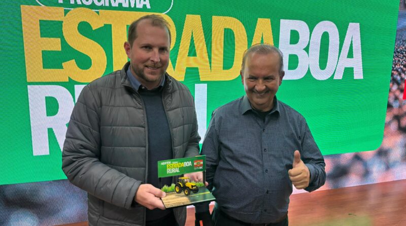 Papanduva vai ter asfalto no interior. Município é contemplado pelo Programa Estrada Boa Rural, do Governo do Estado