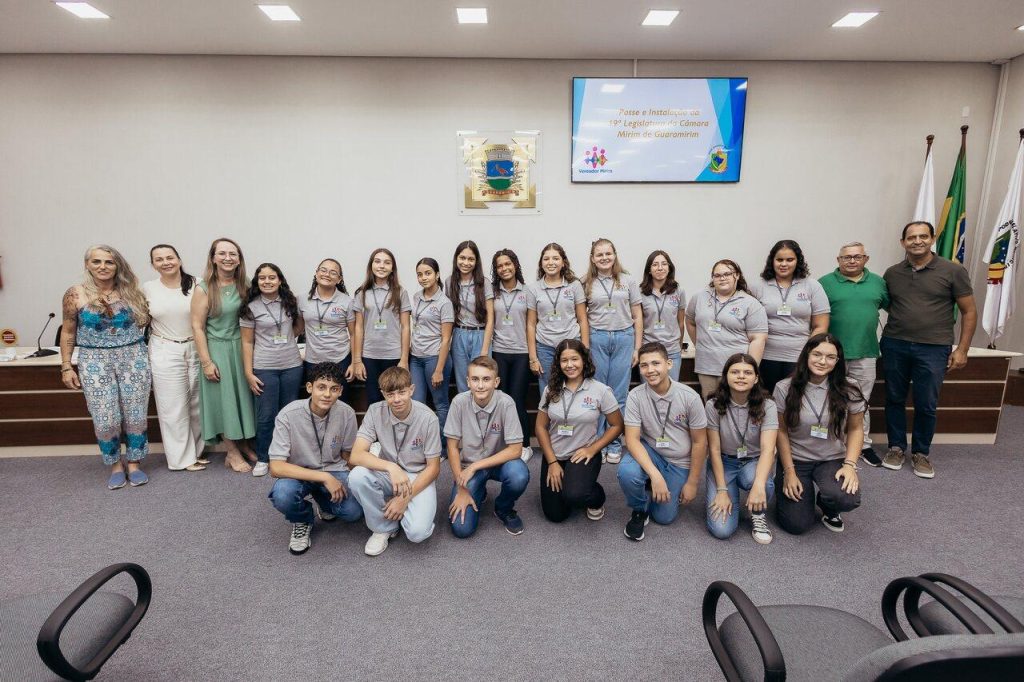 Vereadores mirins de Guaramirim garantem vaga em projeto nacional em Brasília
