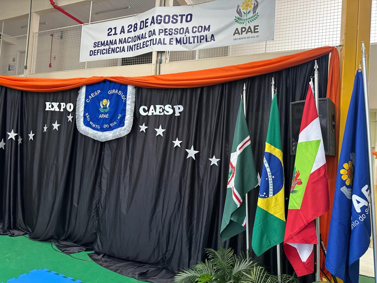 Semana da Pessoa com Deficiência Intelectual e Múltipla é marcada por exposição na Apae de São Bento do Sul