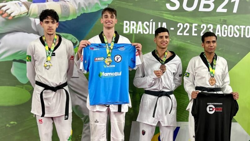 Atleta de São Bento do Sul conquista seletiva nacional e garante vaga no Mundial de Taekwondo no Quênia