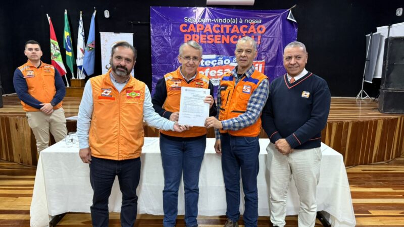 Campo Alegre firma termo de parceria com o Estado para fortalecimento da Defesa Civil