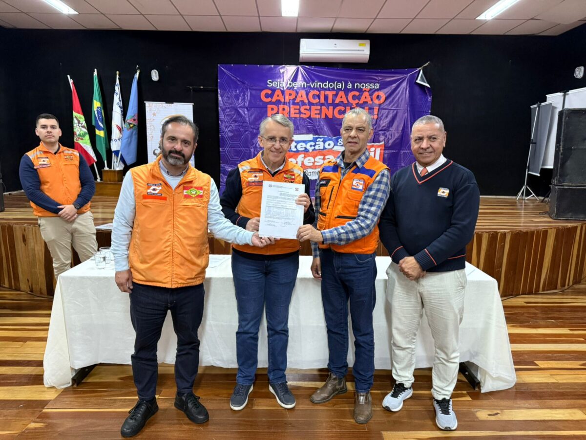 Campo Alegre firma termo de parceria com o Estado para fortalecimento da Defesa Civil