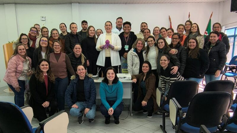 Profissionais de Enfermagem recebem treinamento sobre novo curativo de alta tecnologia em São Bento do Sul