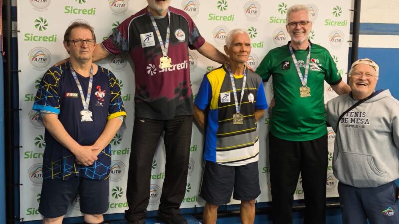 São Bento do Sul brilha na Liga Litorânea de Tênis de Mesa em Joinville