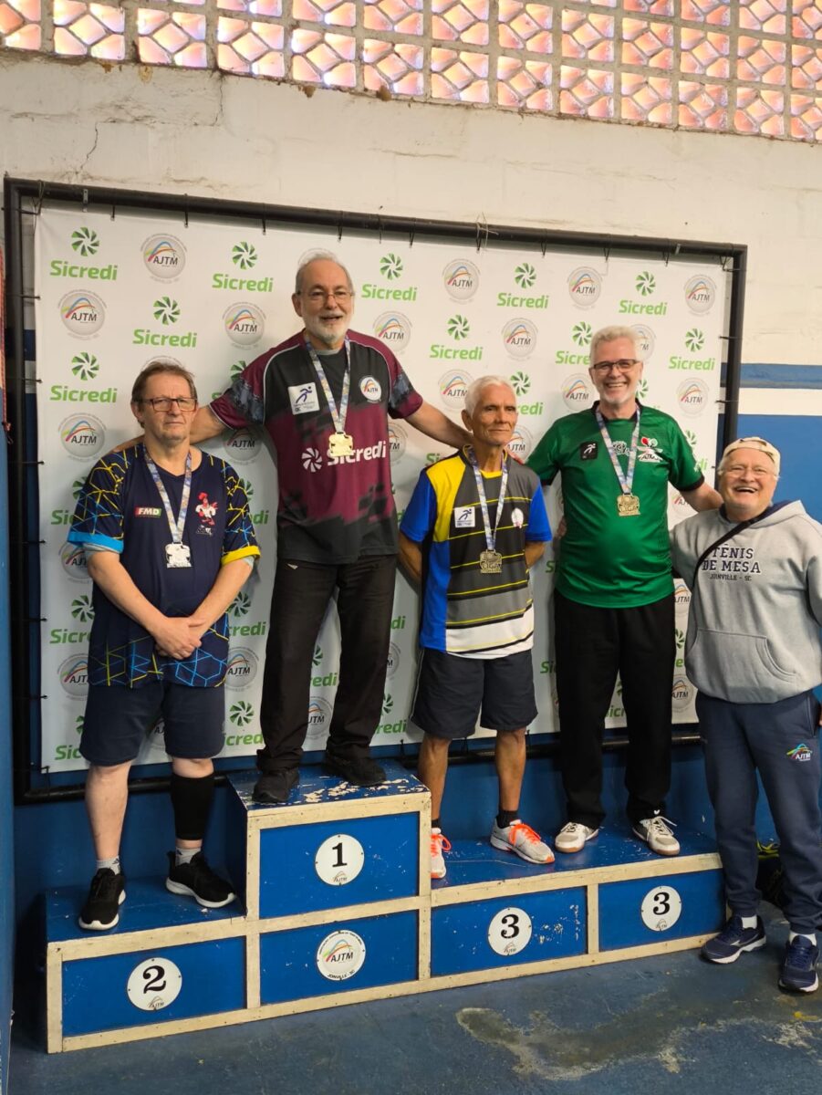 São Bento do Sul brilha na Liga Litorânea de Tênis de Mesa em Joinville