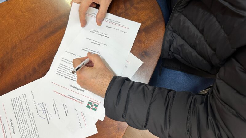 Prefeitura de São Bento do Sul autoriza pavimentação de três ruas no bairro Serra Alta