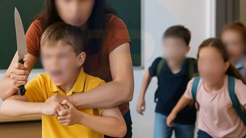 “Isso aqui é um hospício!”: criança de 10 anos puxa faca e professoras evitam tragédia em SC