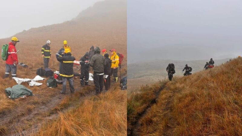 Homem de 48 anos morre após passar mal em trilha no Norte de SC