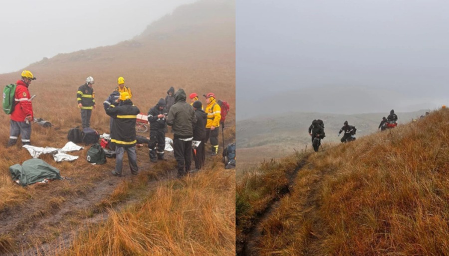 Homem de 48 anos morre após passar mal em trilha no Norte de SC