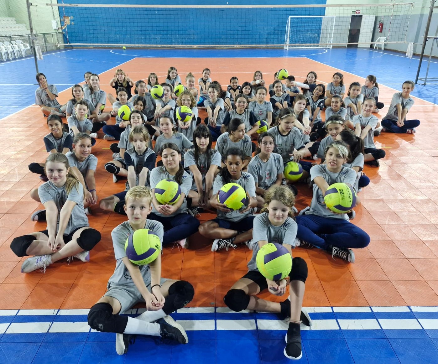 Projeto “Voleibol para Sempre, da Escola para a Vida”, divulga balanço de mês de julho  