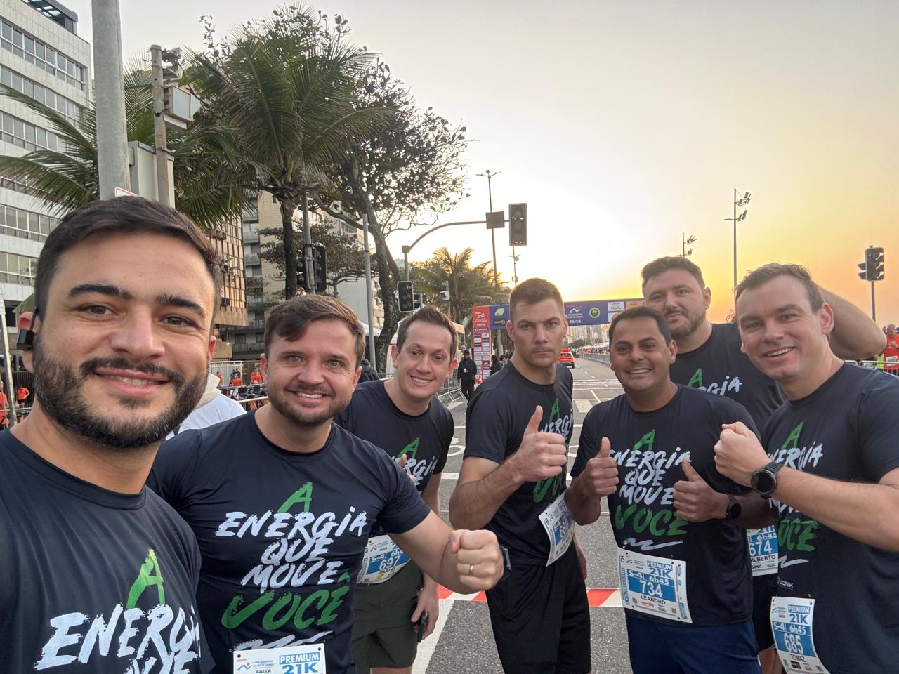 Atleta de Santa Terezinha se destaca na Meia Maratona Internacional do Rio de Janeiro